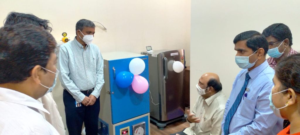 Inauguration of KM NU Hospitals – Ambur Blood Bank storage unit in association with the Masonic Blood Bank of Vellore