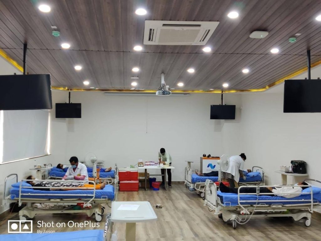 Voluntary Blood Donation camp at NU Hospitals